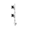 Galda stiprinājums Multibrackets M VESA Officeline Dual Vertical White Photo 3