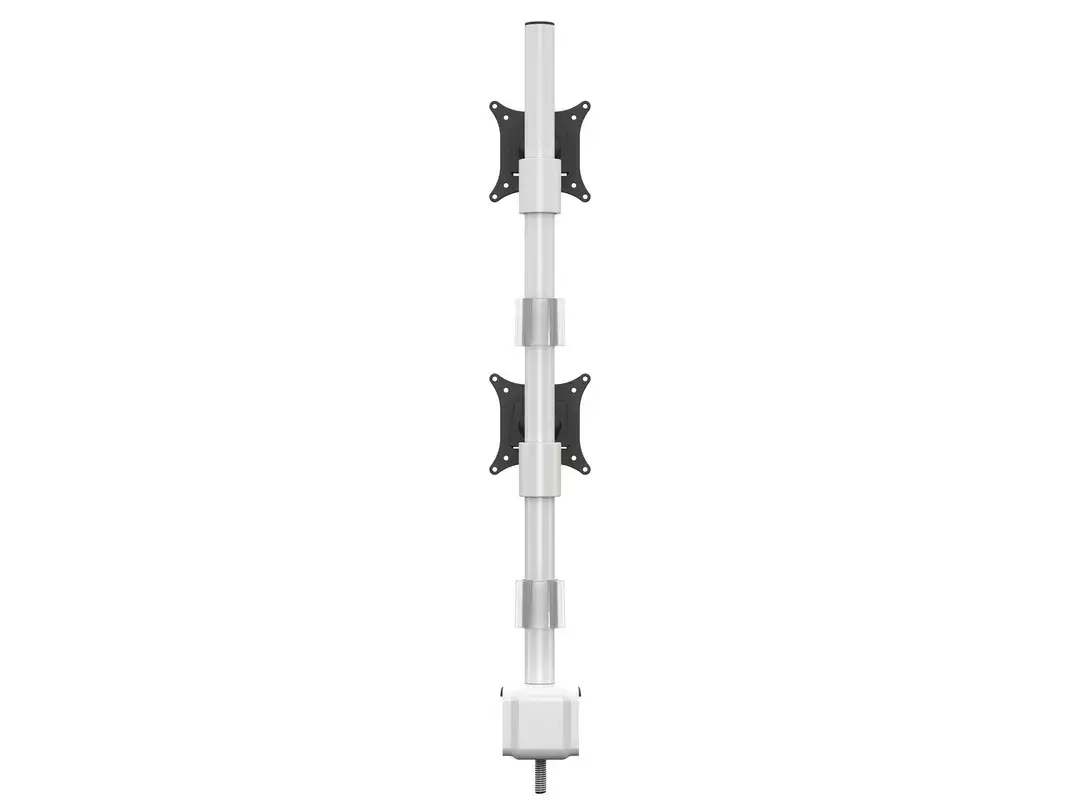 Galda stiprinājums Multibrackets M VESA Officeline Dual Vertical White Photo 4
