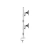 Galda stiprinājums Multibrackets M VESA Officeline Dual Vertical White Photo 5