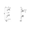 Galda stiprinājums Multibrackets M VESA Officeline Dual Vertical White Photo 6