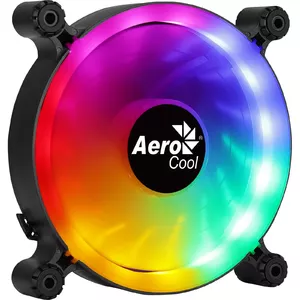 Aerocool SPECTRO12 PC Fan 12cm RGB Molex Molex Silent Antivibration Black