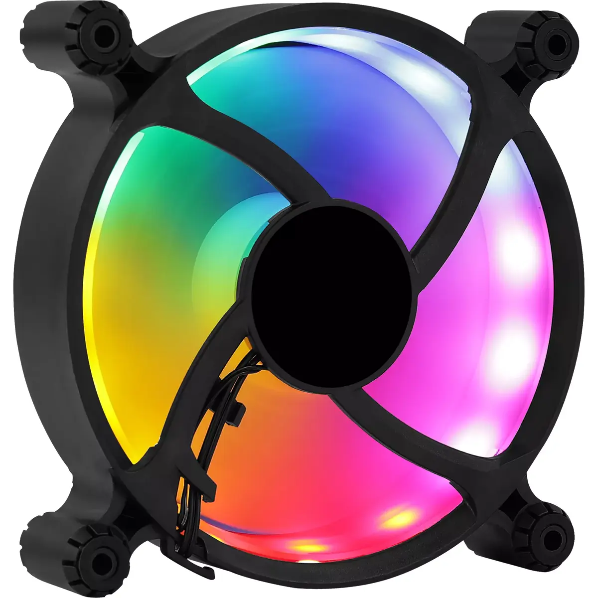 AEROCOOL SPECTRO12 120 мм RGB вентилятор Photo 3