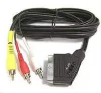 SCART uz 3×CINCH pārslēdzējs PREMIUMCORD kjssc-2 Photo 1