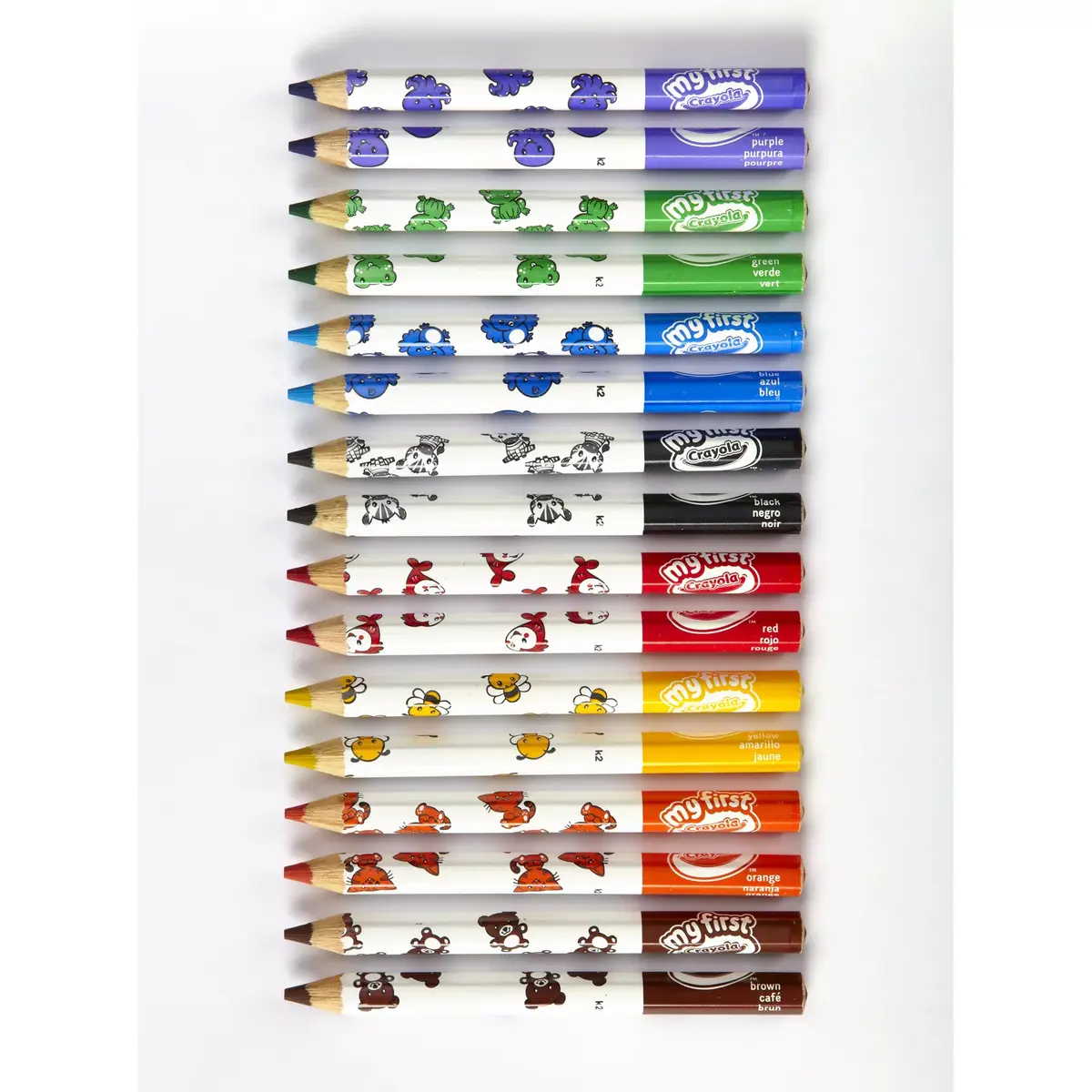 Crayola Mini Kids Jumbo krāsainie zīmuļi 8 gab Photo 3