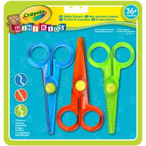 Crayola Mini Kids - 3 Safety scissors