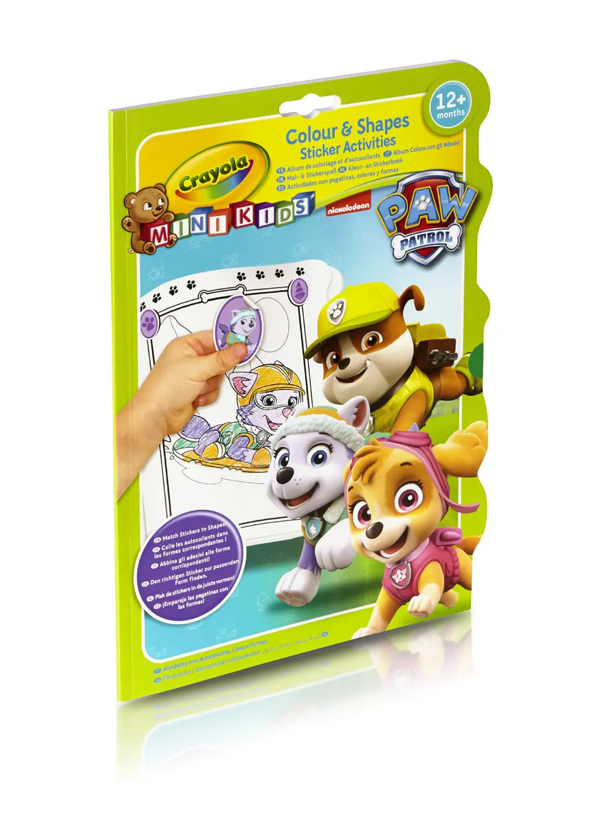 Книга заданий Crayola Mini Kids Paw Patrol Photo 3