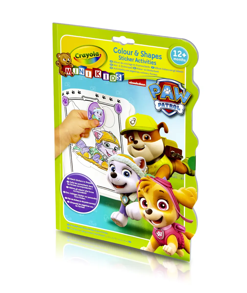 Книга заданий Crayola Mini Kids Paw Patrol Photo 4