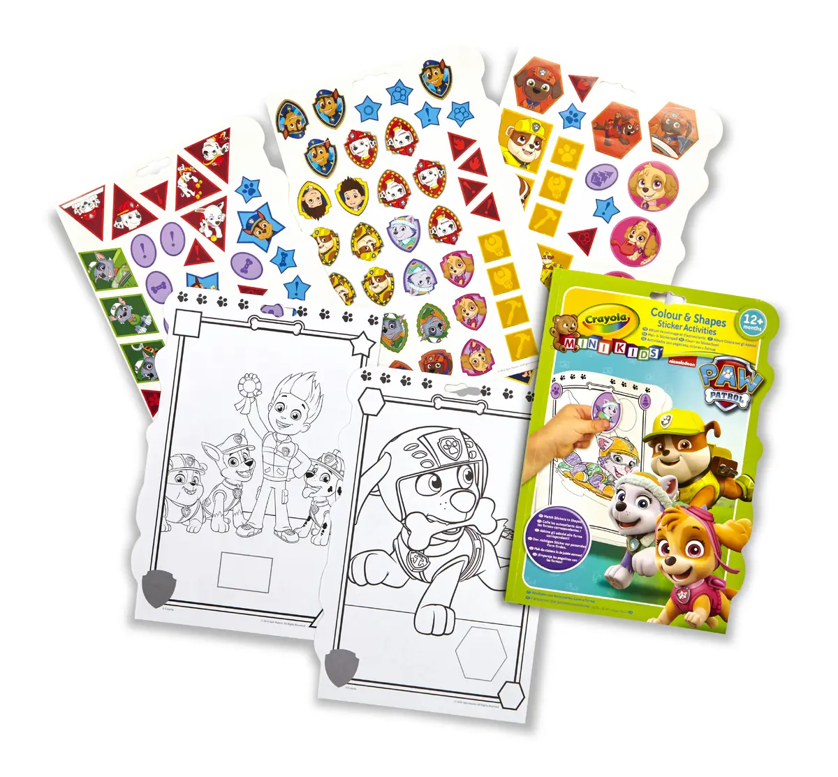 Книга заданий Crayola Mini Kids Paw Patrol Photo 6