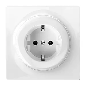 Розетка Fibaro Walli N типа F, белая