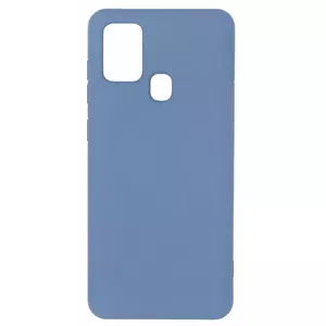 Silikona maciņš Evelatus priekš Samsung Galaxy A21s — Soft Touch TPU, zils