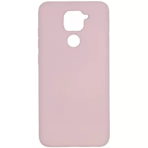Protective silicone case Evelatus for Xiaomi Redmi Note 9 — soft-touch TPU, beige