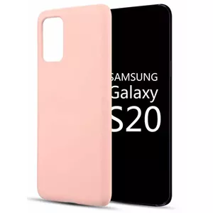 Phone case Evelatus for Samsung Galaxy S20 — soft-touch TPU, beige