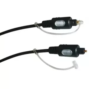Optical Cable Schwaiger LWL2150 533 1.5m TOSLINK Black