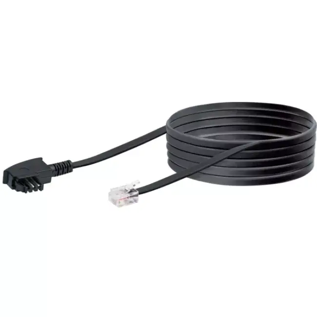 Кабель Schwaiger 6.0m RJ-12 - TAE-F Photo 3