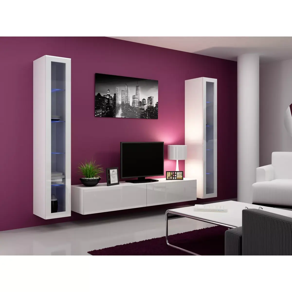 Cama Meble VIGO 180 sienas vitrīna Photo 7