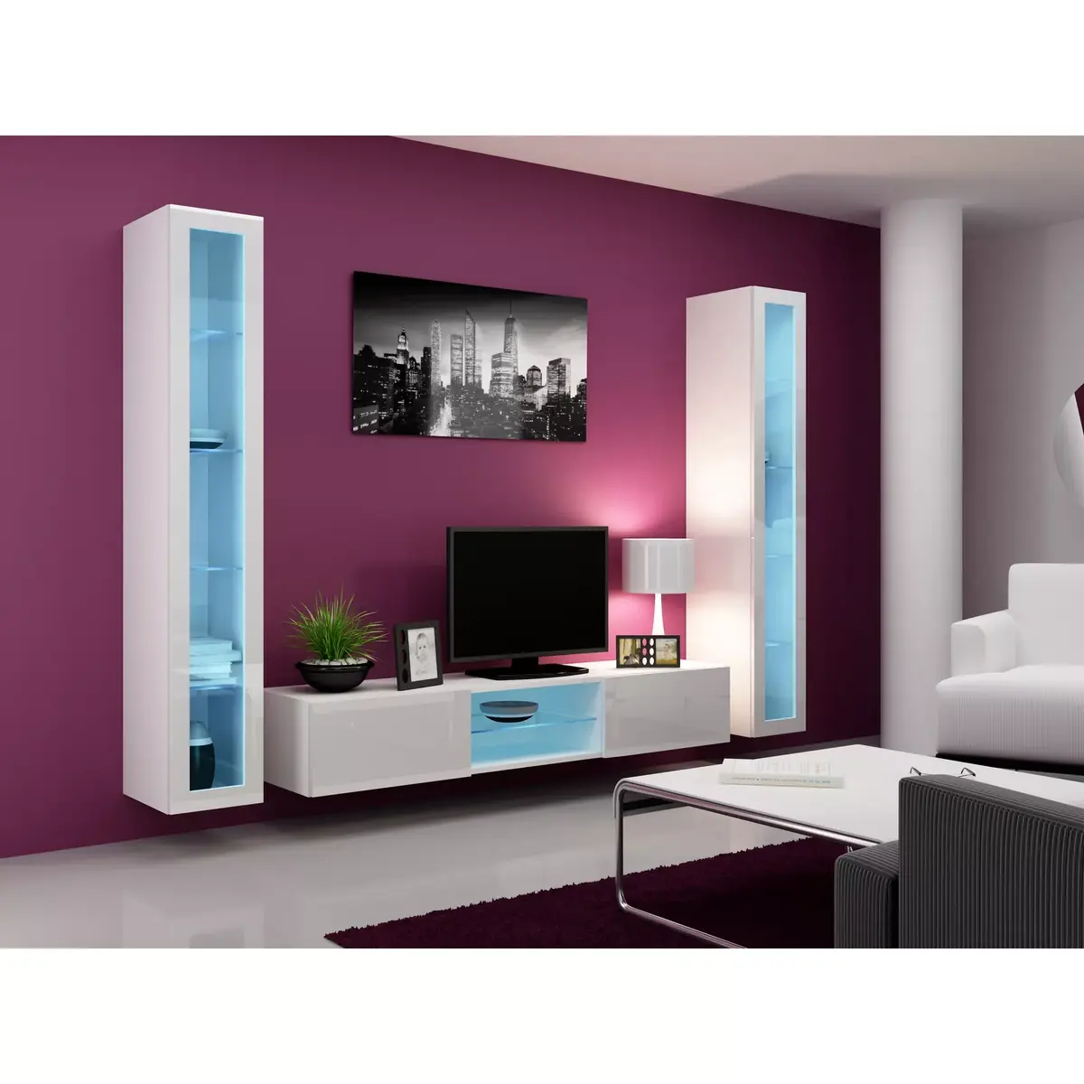Cama Meble VIGO 180 sienas vitrīna Photo 9