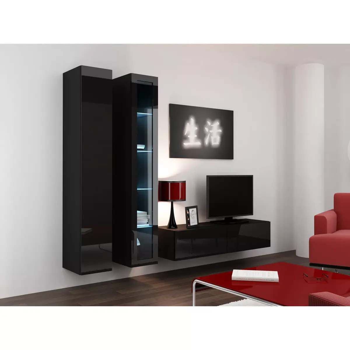 Displeja skapītis Cama Meble VIGO 180 Photo 3