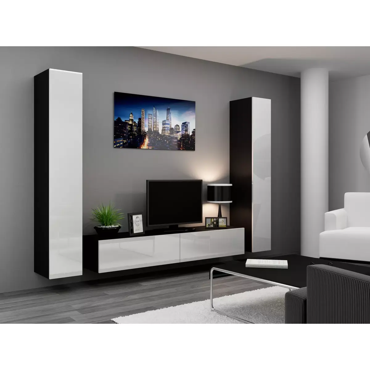 cama meble VIGO 180 sienas skapītis Photo 2