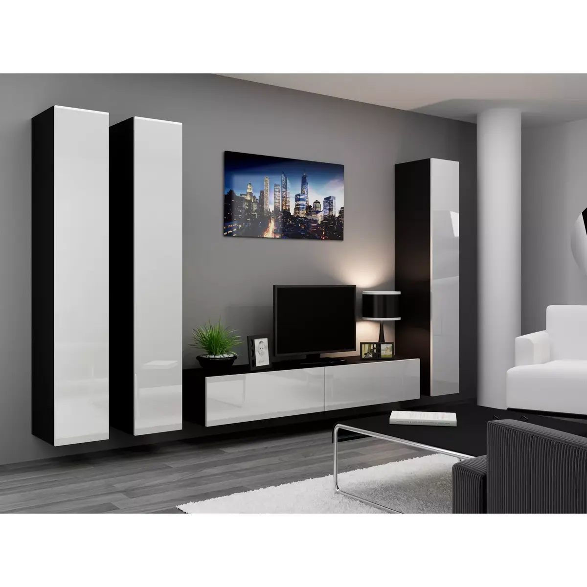 cama meble VIGO 180 sienas skapītis Photo 6