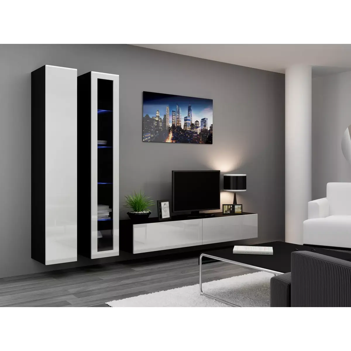 cama meble VIGO 180 sienas skapītis Photo 10