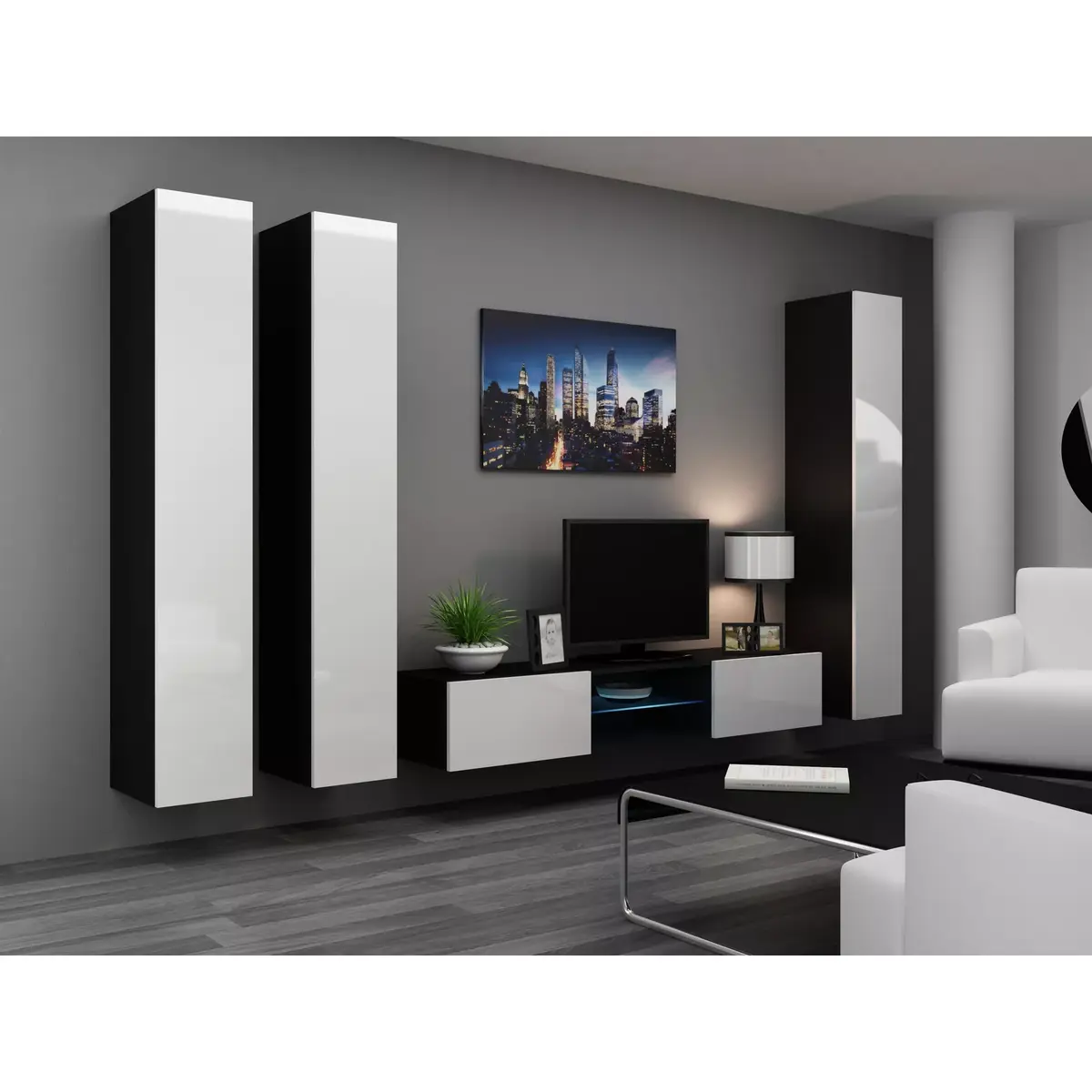 cama meble VIGO 180 sienas skapītis Photo 13