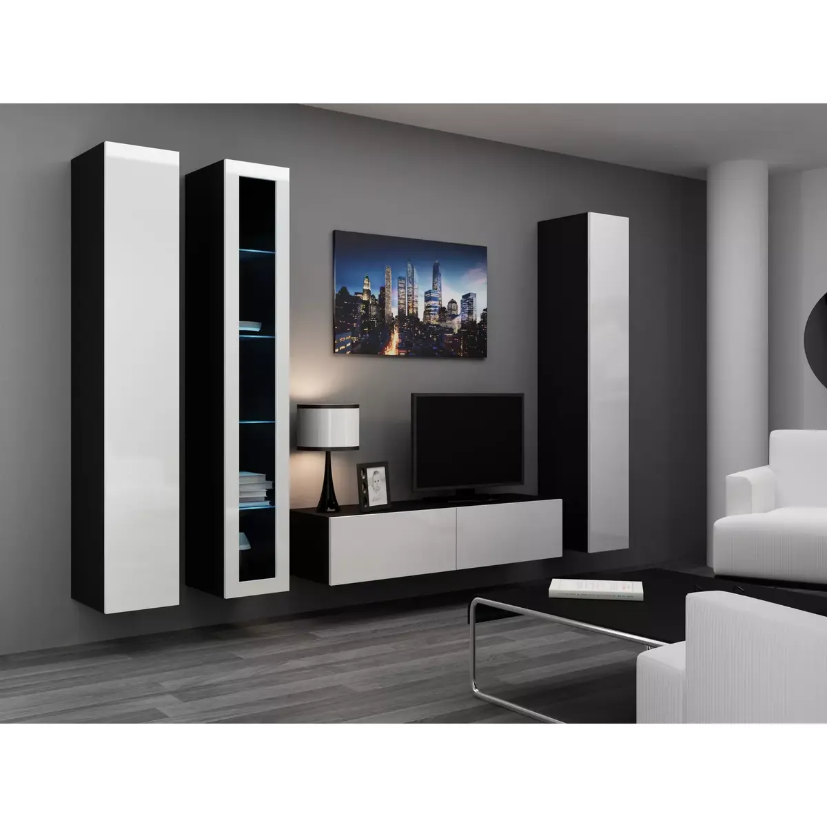 cama meble VIGO 180 sienas skapītis Photo 14