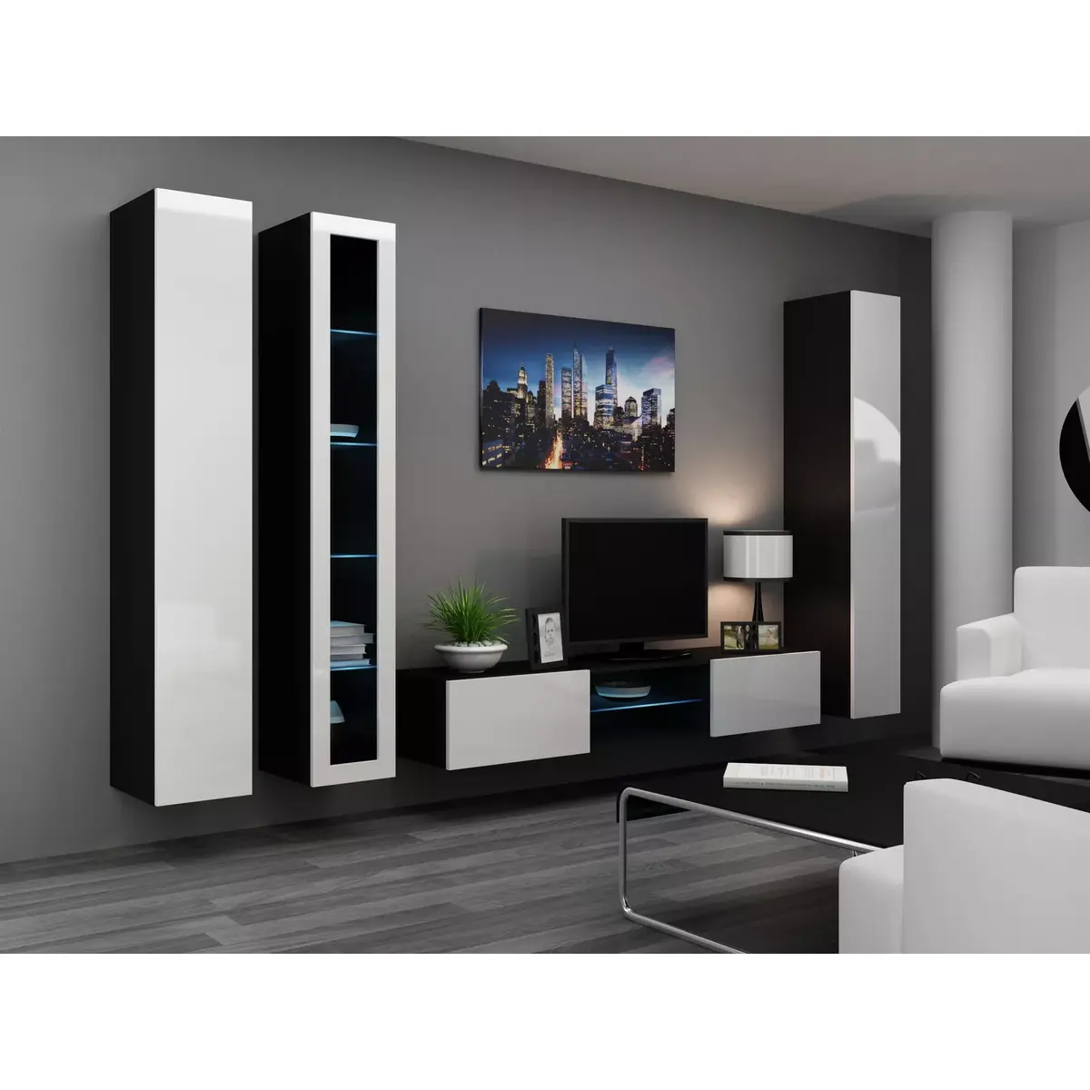 cama meble VIGO 180 sienas skapītis Photo 15