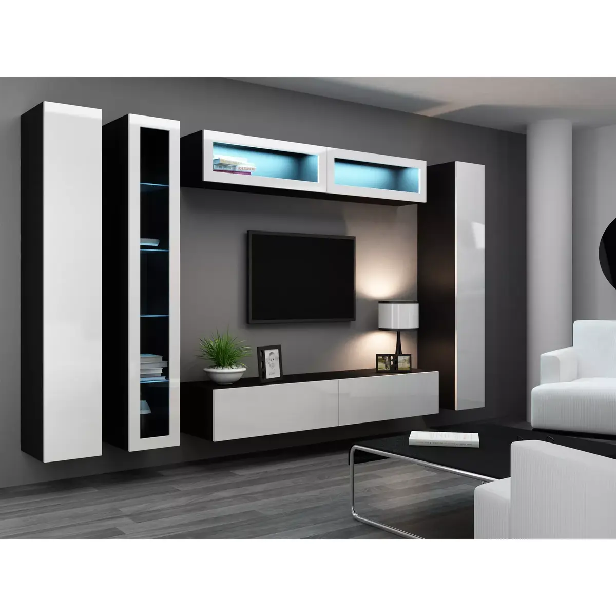 cama meble VIGO 180 sienas skapītis Photo 16