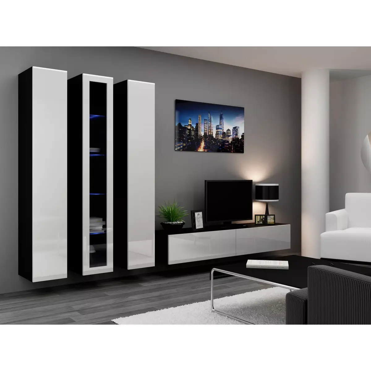 cama meble VIGO 180 sienas skapītis Photo 18