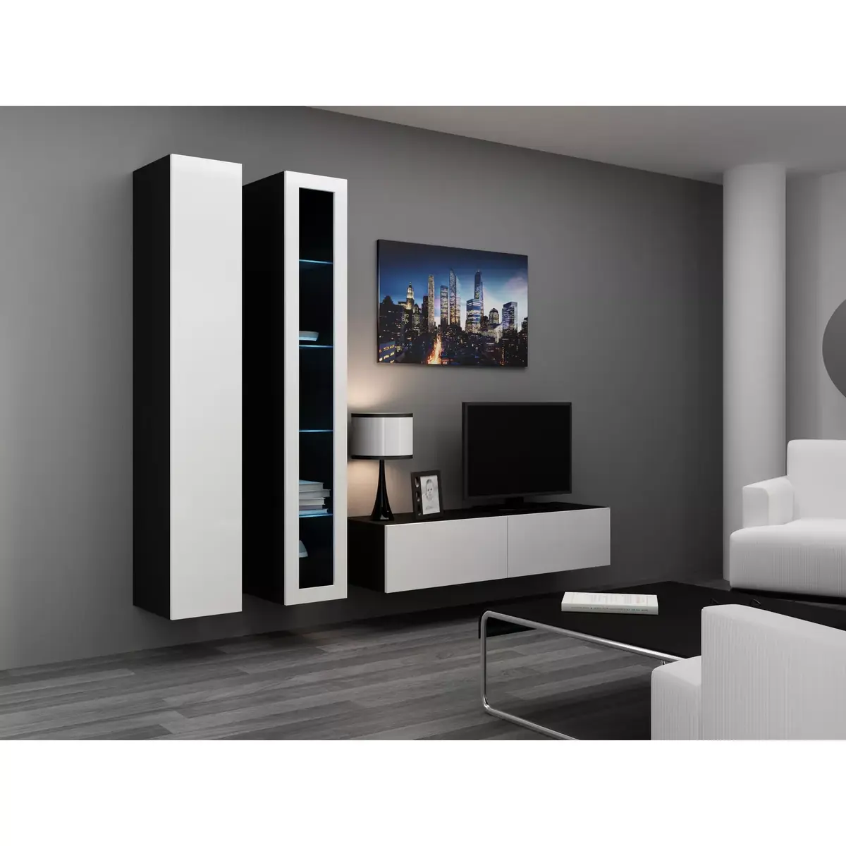 cama meble VIGO 180 sienas skapītis Photo 19