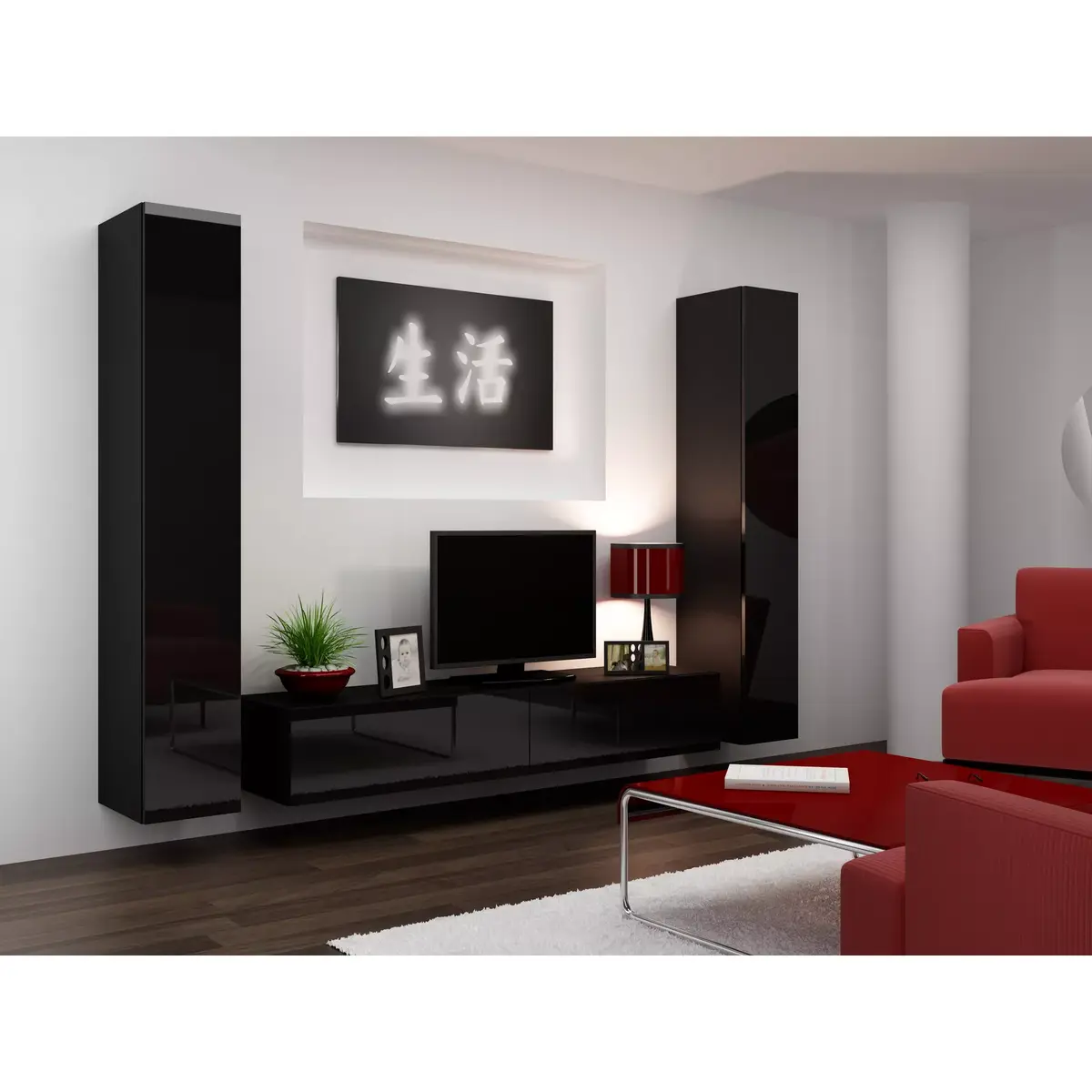 Sienas skapītis cama meble VIGO 180 Photo 4