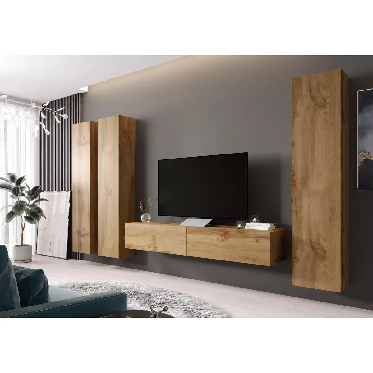 Sienas skapītis Cama Meble VIGO 180 Photo 6