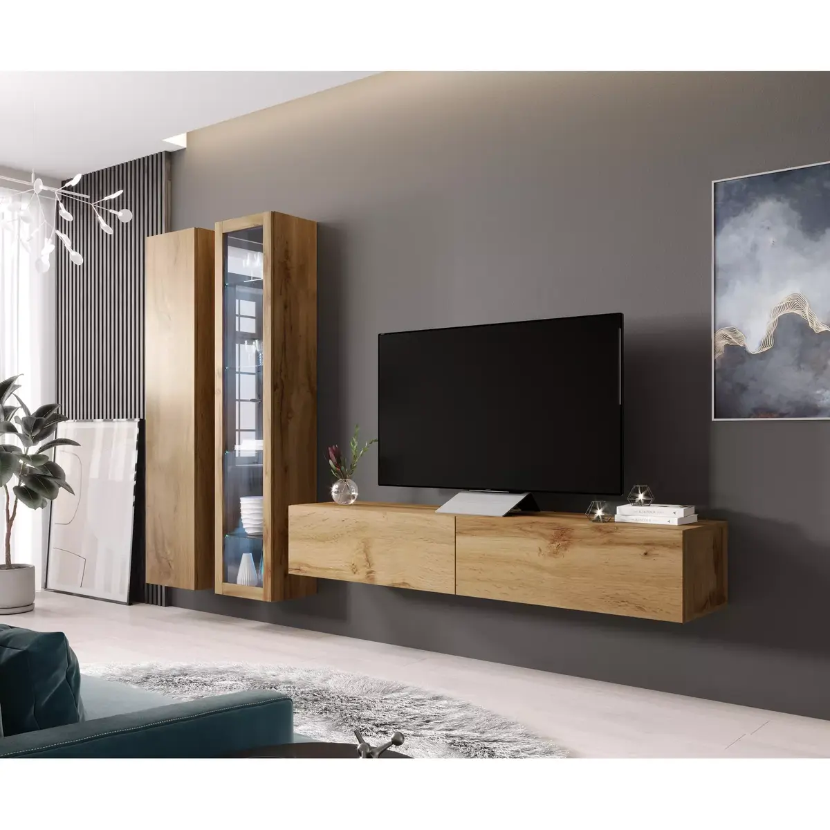 Sienas skapītis Cama Meble VIGO 180 Photo 7