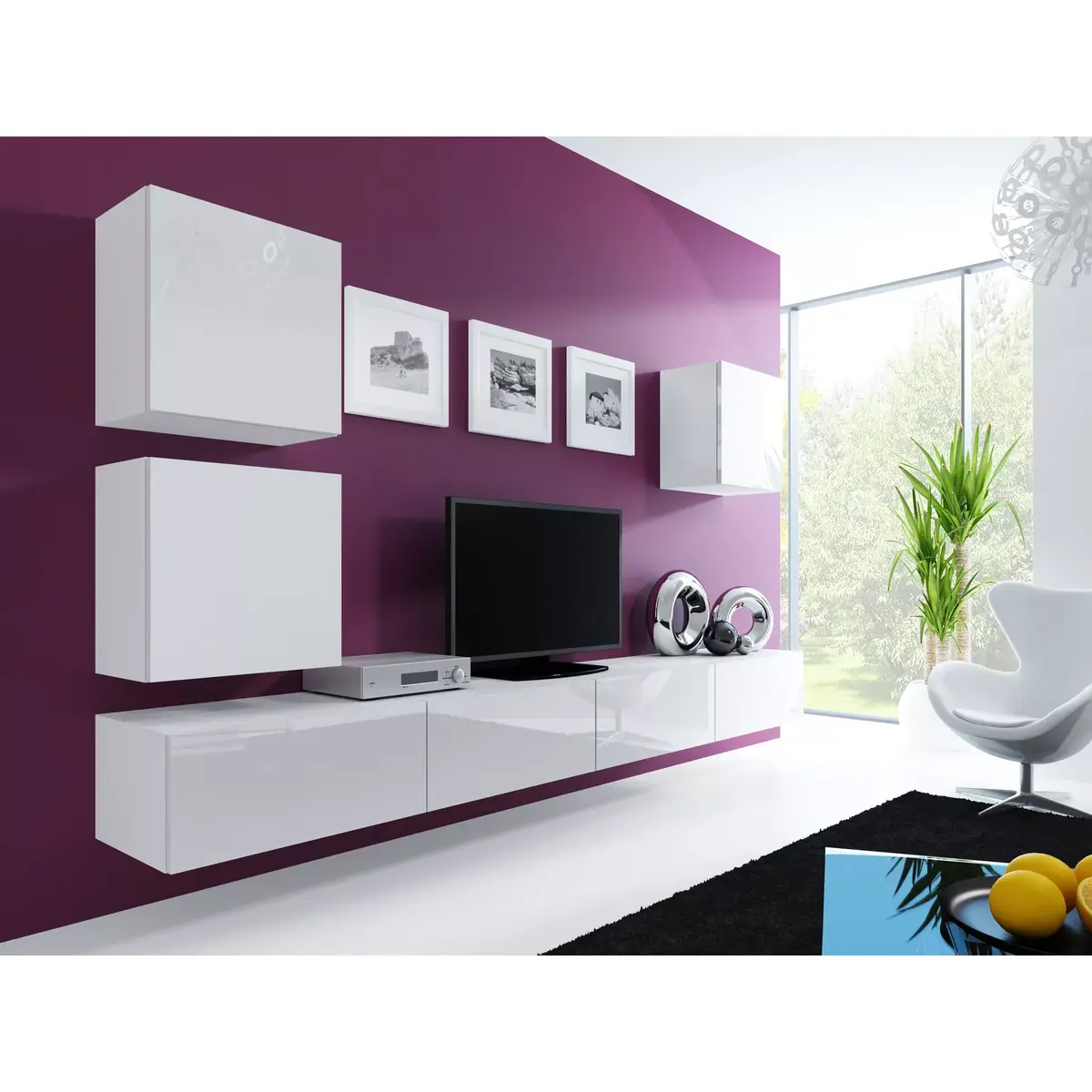 Sienas skapītis cama meble VIGO 50×50×30 cm Photo 3
