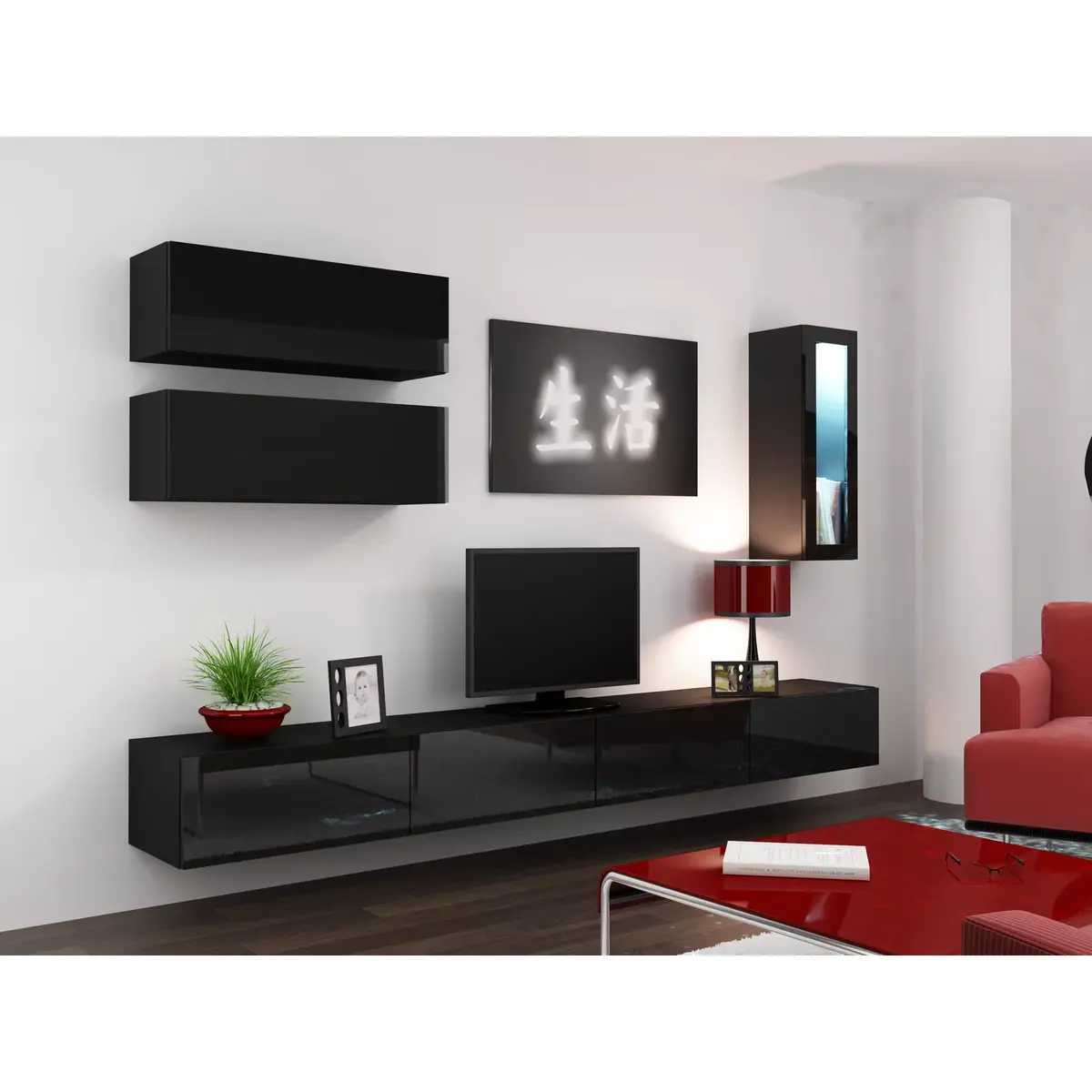 cama meble VIGO 90 настенный шкаф-пенал Photo 8
