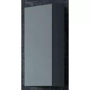 Шкаф-навесной cama meble VIGO 90 — 900×320×350 мм, серый/серый глянец