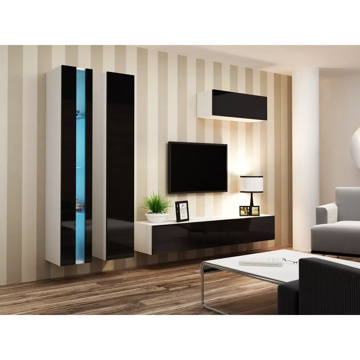 Plaukts cama meble VIGO NEW 180×40×30 cm Photo 3