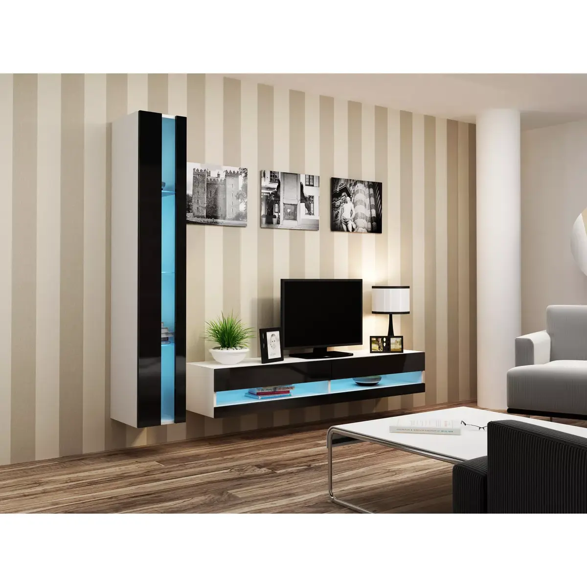 Plaukts cama meble VIGO NEW 180×40×30 cm Photo 4