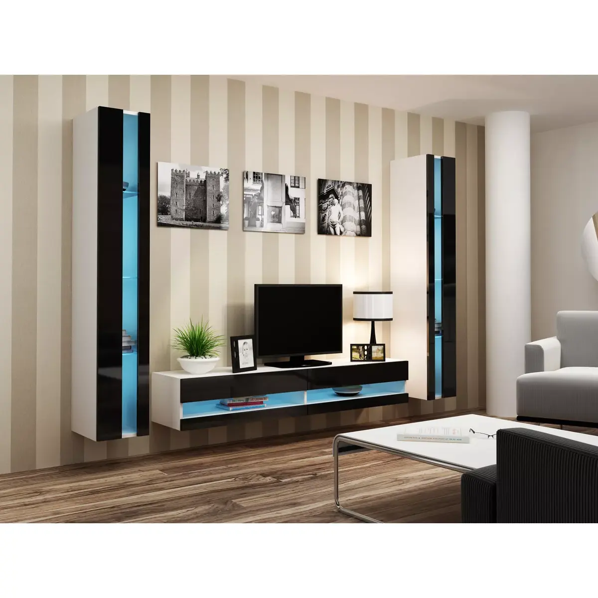 Plaukts cama meble VIGO NEW 180×40×30 cm Photo 6
