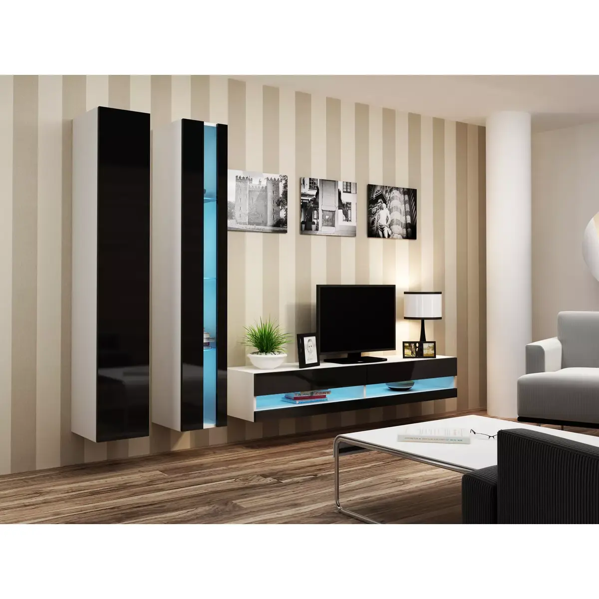 Plaukts cama meble VIGO NEW 180×40×30 cm Photo 7