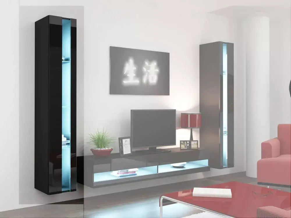 Shelving unit cama meble VIGO NEW 180x40x30 cm Photo 2