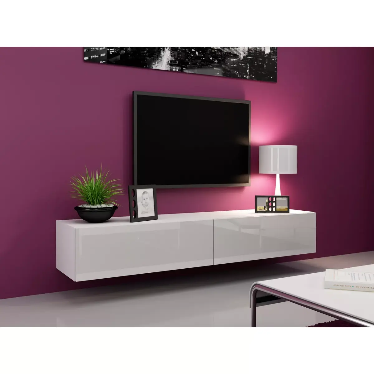 ТВ тумба cama meble VIGO '180' 1800×400×300 мм Photo 5