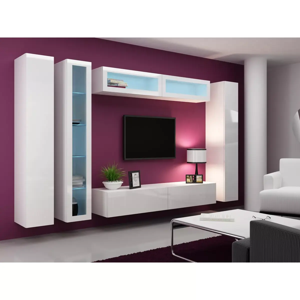 ТВ тумба cama meble VIGO '180' 1800×400×300 мм Photo 16