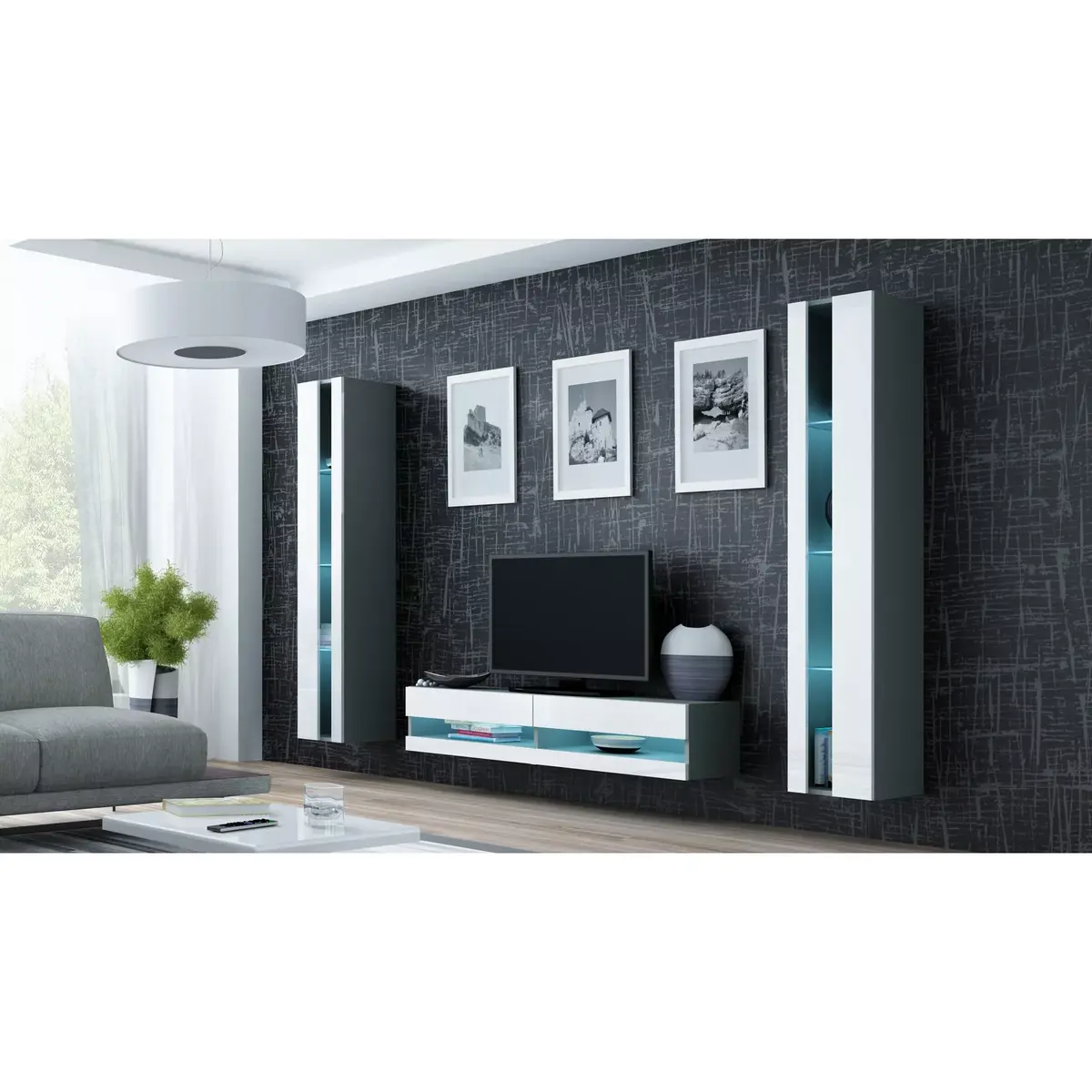 Тумба под ТВ Cama Meble VIGO NEW 30/140/40 Photo 3