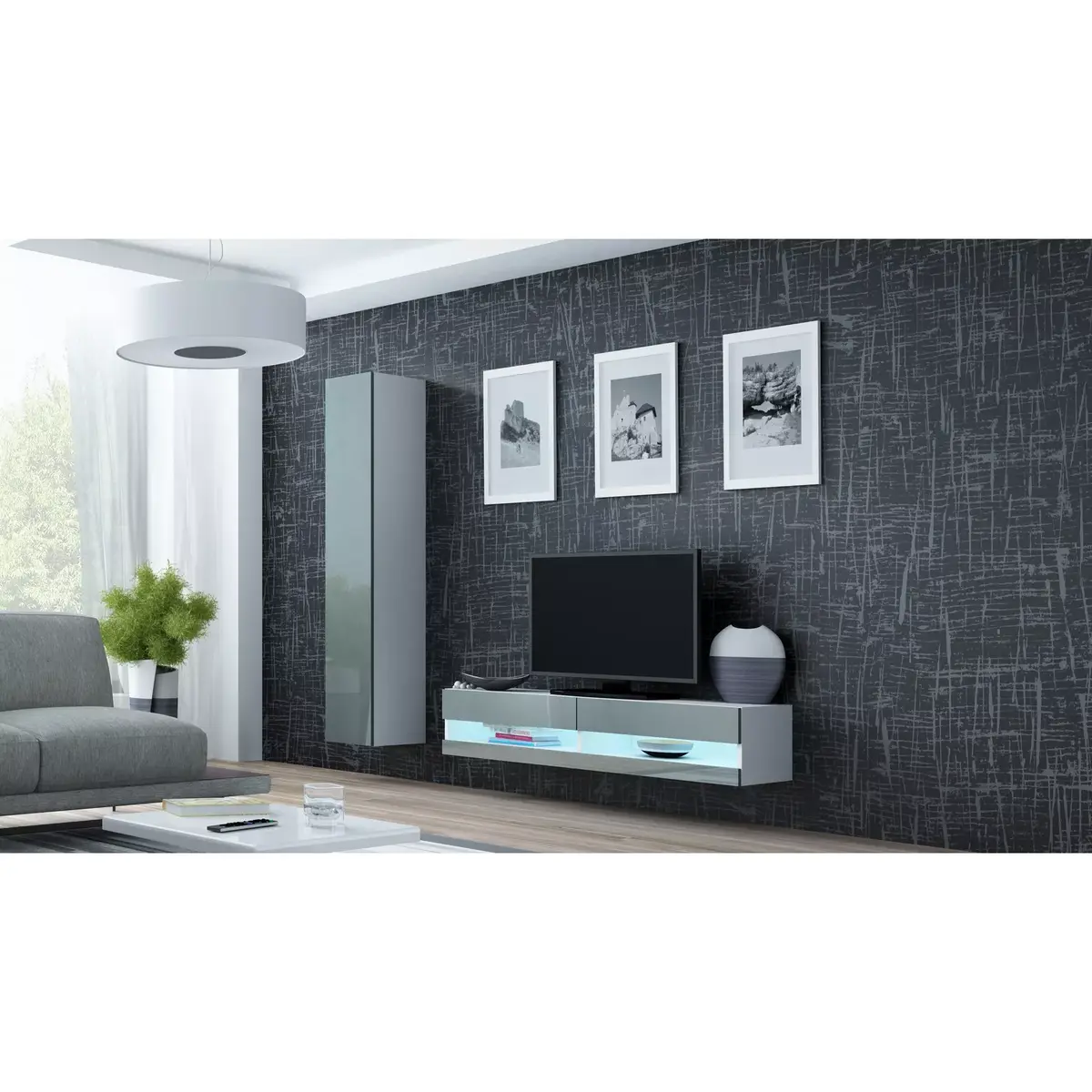 ТВ-тумба cama meble VIGO NEW 30/140/40 Photo 2