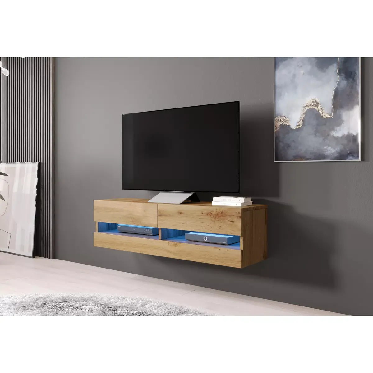 Тумба под ТВ cama meble VIGO NEW 30/140/40 Photo 3