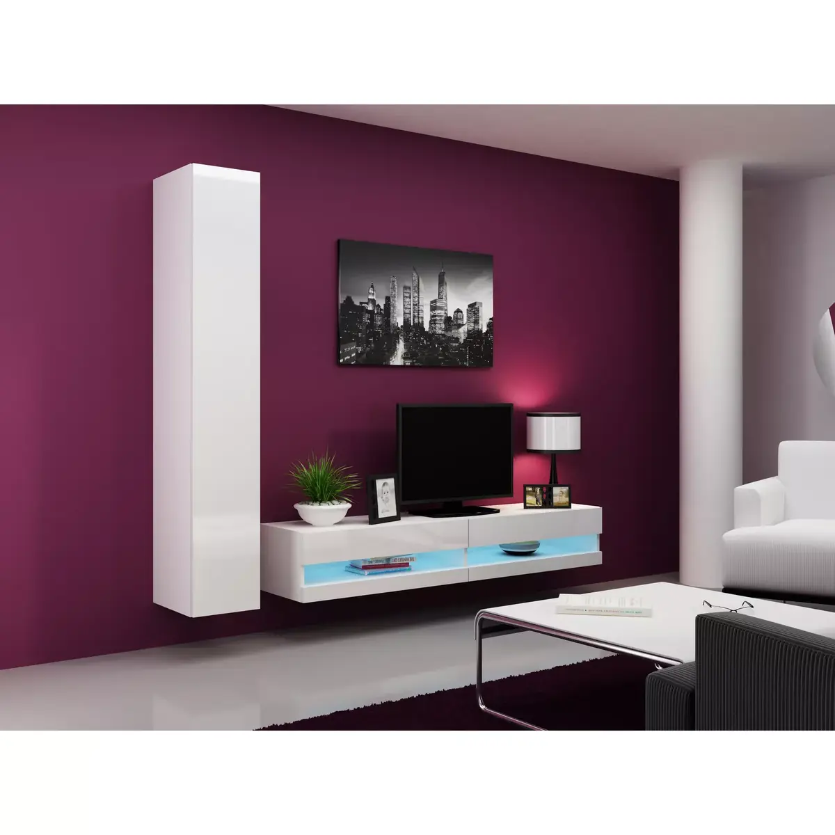 Тумба TV cama meble VIGO NEW 30/180/40 Photo 2