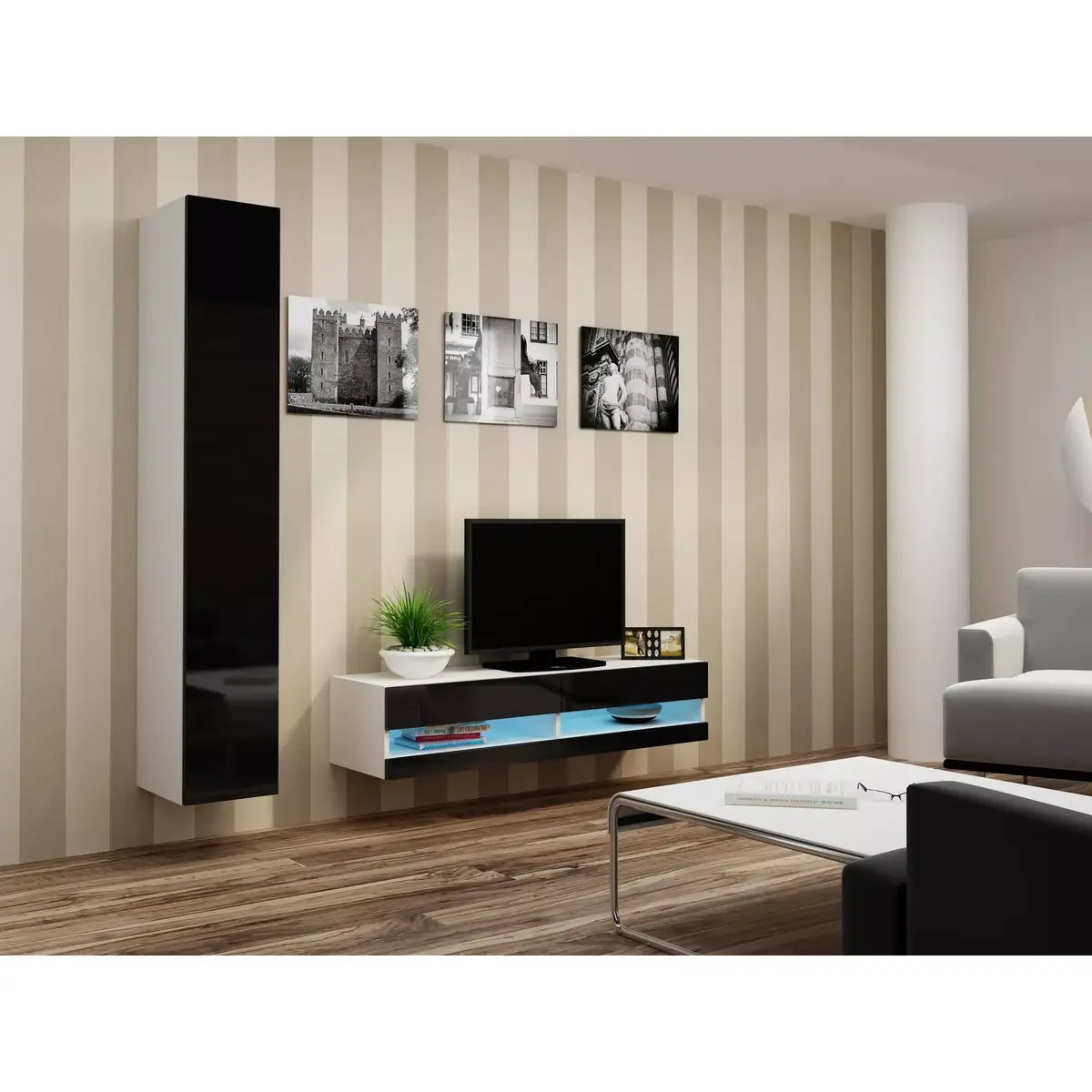 ТВ тумба Cama Meble VIGO NEW 30/140/40 Photo 9