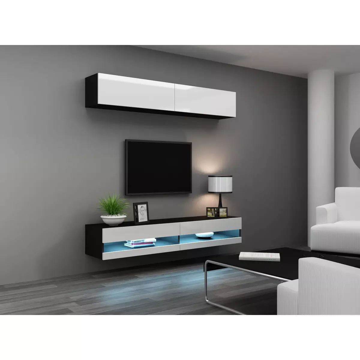 ТВ-тумба Cama Meble VIGO NEW 30/140/40 Photo 2