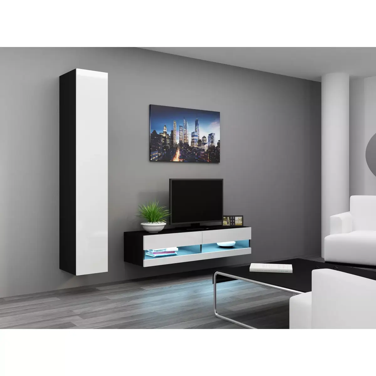 ТВ-тумба Cama Meble VIGO NEW 30/140/40 Photo 4